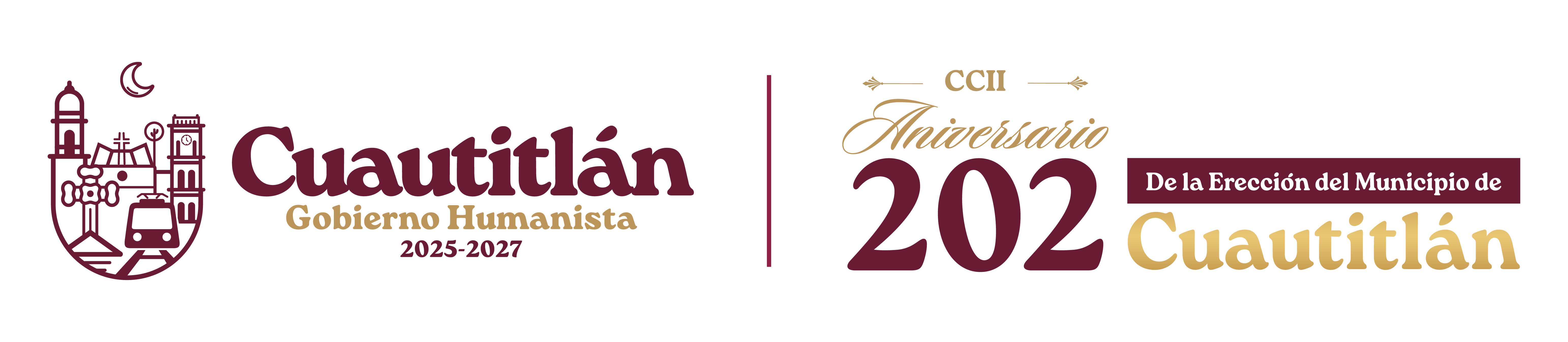Logo Cuautitlán CCII Aniversario